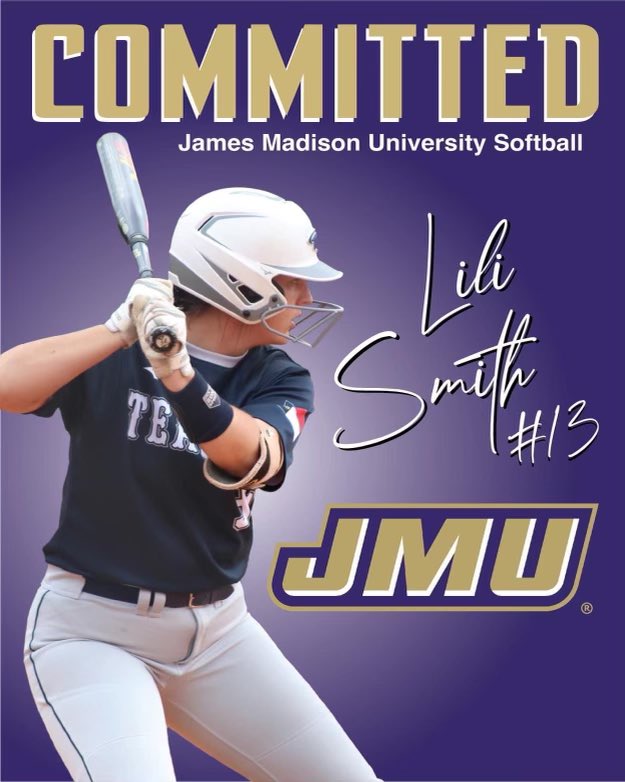 lili_smith6's tweet image. COMMITTED💜💛💜💛

@TeamNCSoftball @TeamNCHinde @Russell_SBall @Russellsports @Los_Stuff @Coach_LaPorte @Libby_Bowman12 @JMUSoftball