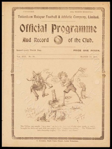 1921 March 1921 and Spurs beat Everton 2-0. (still plundering around the old folders) #THFC #COYS https://t.co/8AcONvxuFg
