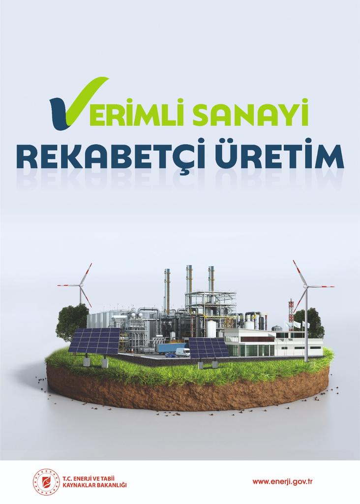 Üretimde süreklilik,enerjide tutumla olur🔋
9-15 Ocak #enerjiverimliliğihaftası kutlu olsun🏷️