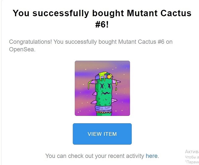 Gm fam 🥰 

Look at what a wonderful Cactus I took from <a href="/jhjcripto/">Tortuga 3</a> 🤩🥳💓 I rejoice like a child 😅 Thank you dear friend for creating this cool art 🙌🏻

#nft #NFTCommunity #nftcollectors