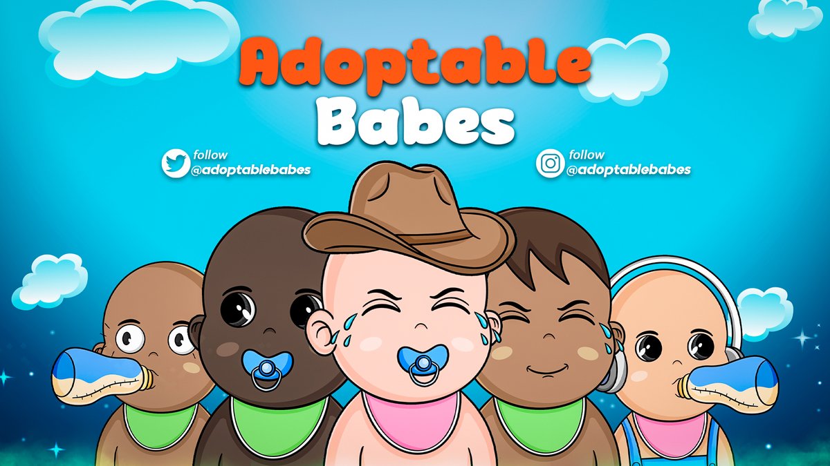Adoptable Babes | NFTs to Unite Families tweet media