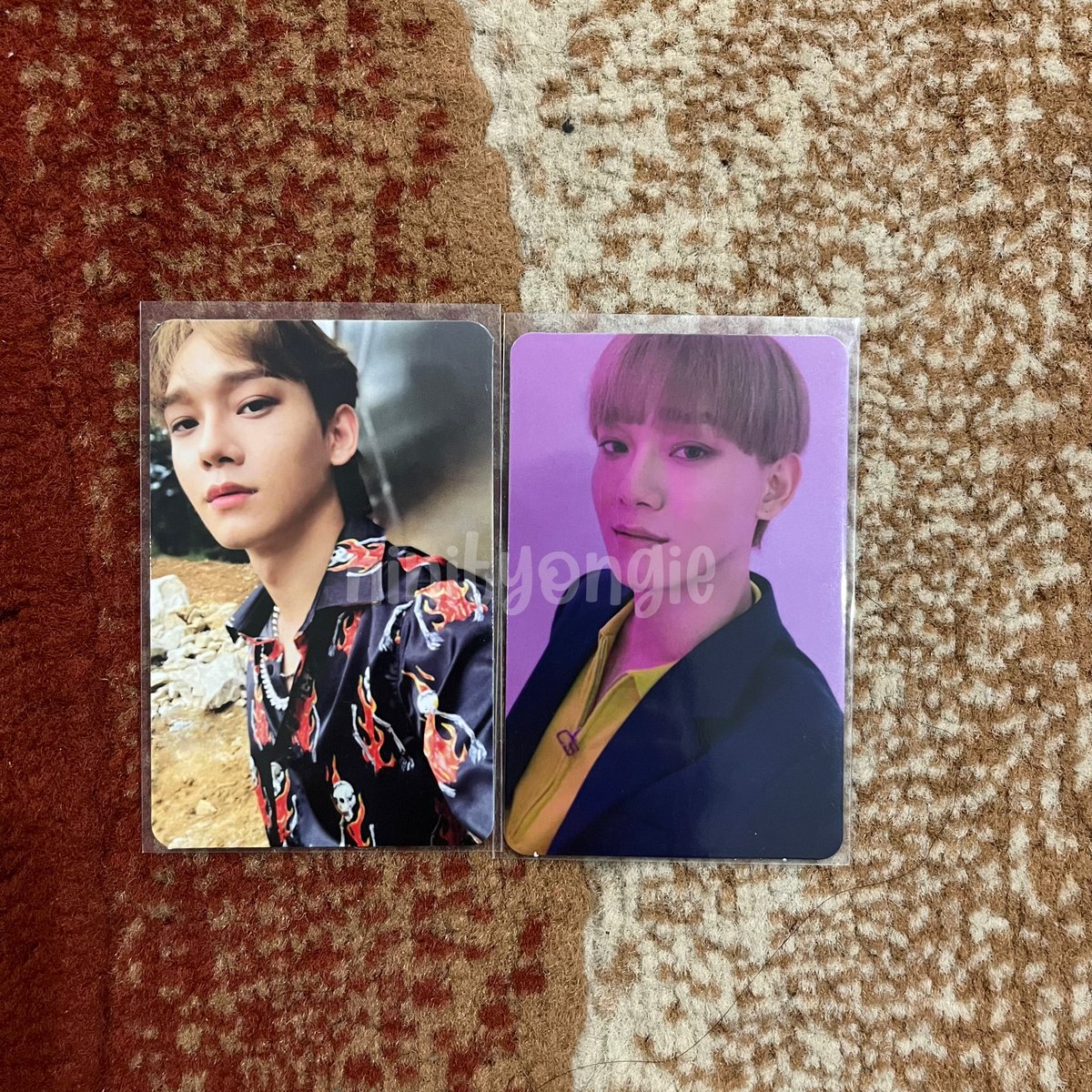 ninityongie's tweet photo. wts / want to sell

pc chen exo
- don’t mess up my tempo andante ver
- love shot love ver
💰prefer take all 57k (negotiable n bisa satuan)
❤️inc admin n packing
🍊bisa oren
📍bogor, ina

t. photocard dmumt https://t.co/48x2WM7bmg