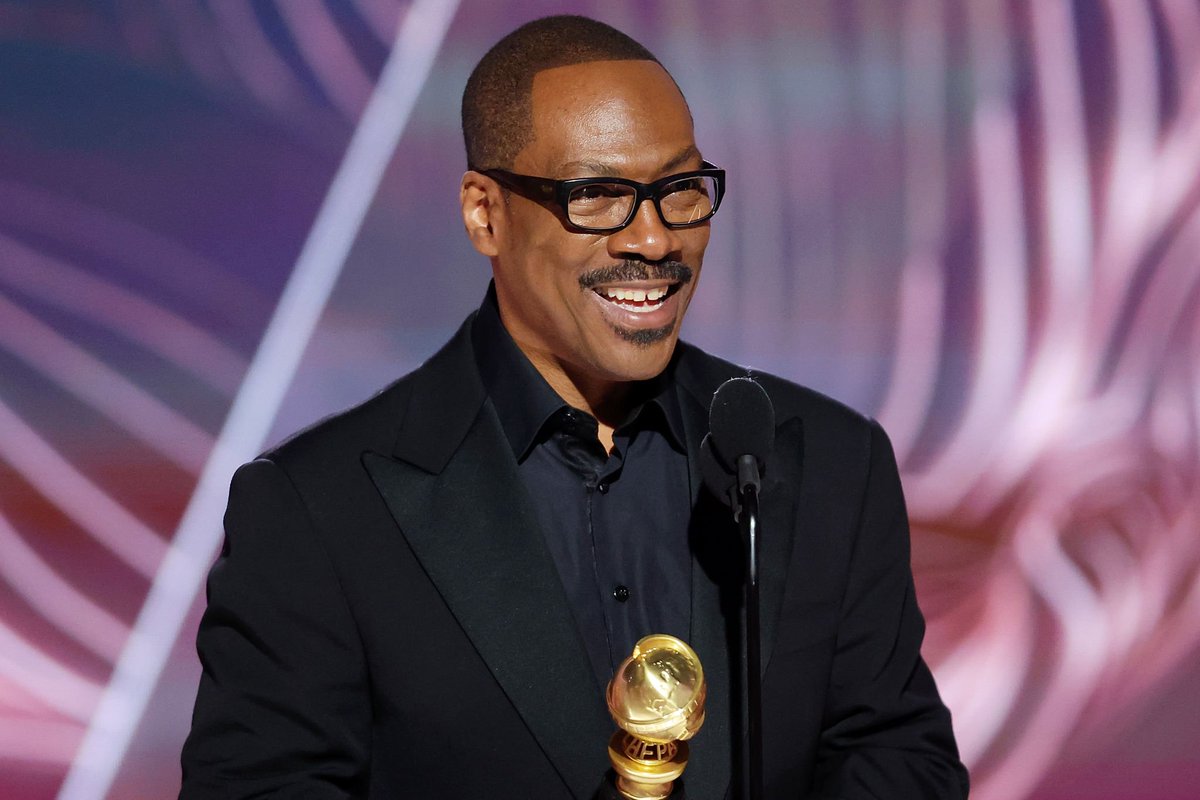 ProjBigScreen's tweet photo. "Pay your taxes, mind your business, and KEEP WILL SMITH'S WIFE'S NAME OUT YOUR GODDAMN MOUTH"

Eddie Murphy reveals his blueprint for success at the #GoldenGlobes https://t.co/UU43JrD71I
