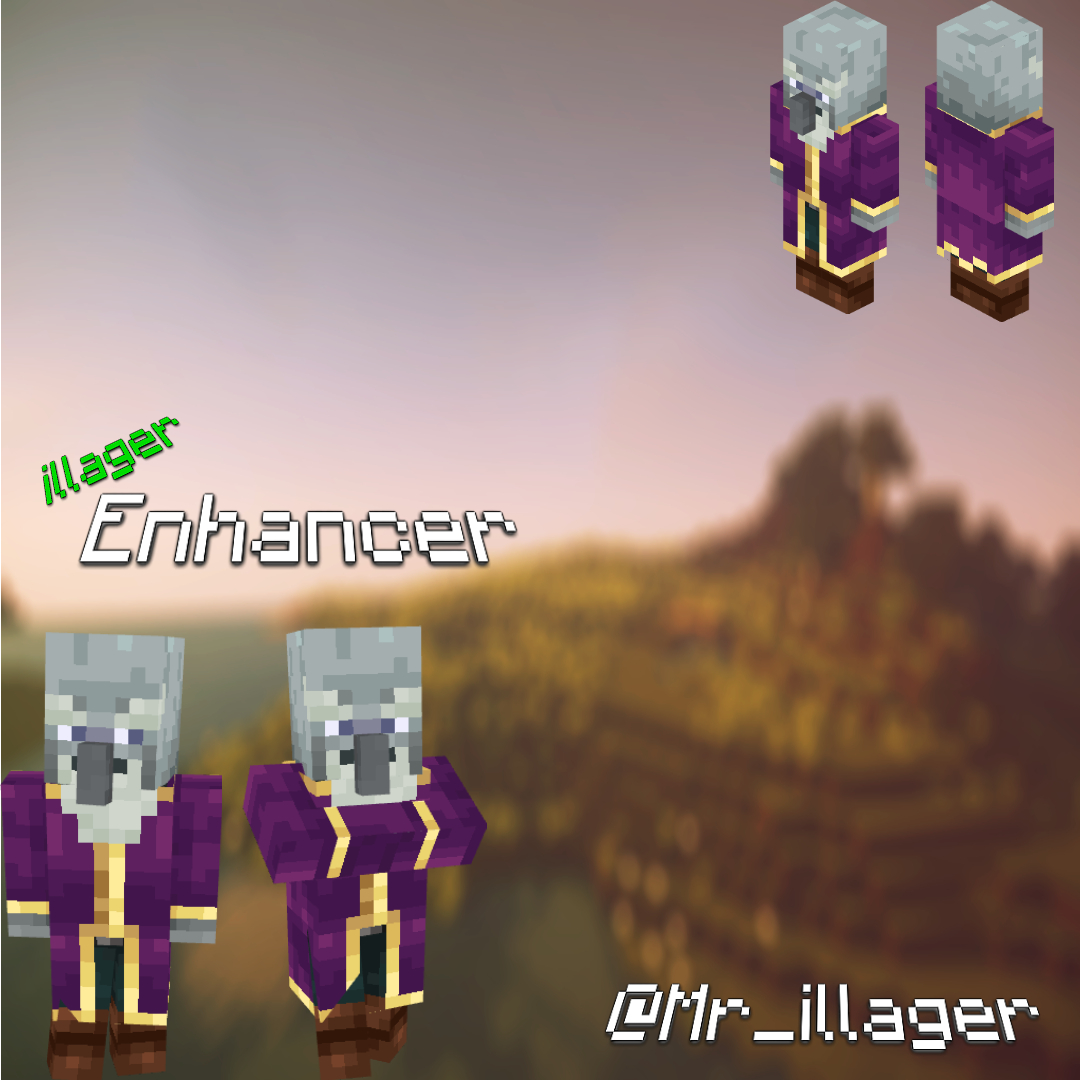 Mr_illager's tweet photo. The Enhancer a forgoten illager that clones Pillagers.
Made With
@blockbench
#Minecraft
#Blockbench
#minecraftart
#FeatureMeMinecraft
#Minecraftillagers https://t.co/gvgfx9VFig