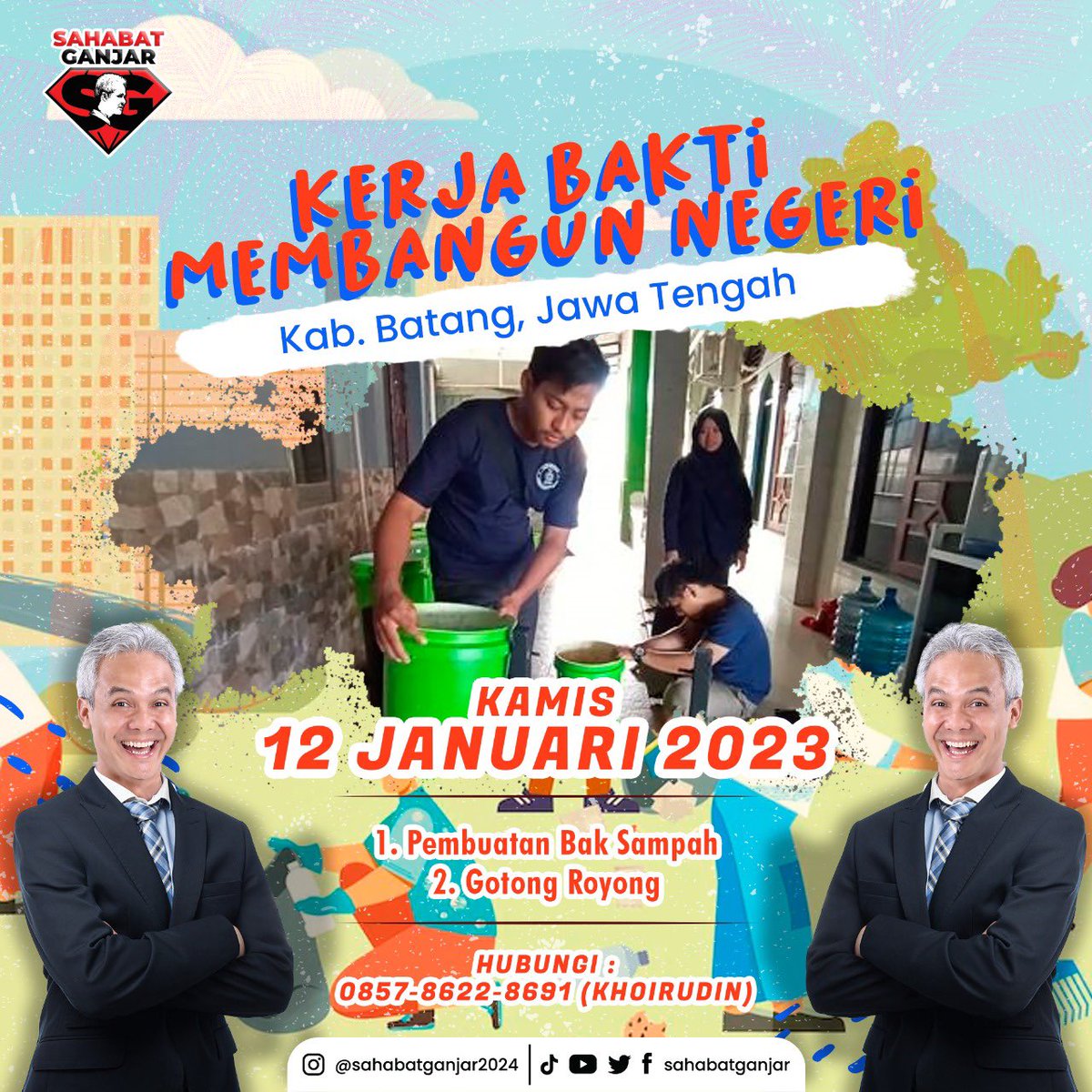 Kegiatan masyarakatnya pak Ganjar gak mungkin ga pernah bermanfaat, selalu bermanfaat banget pokonya 👍🏻

#SuaraUntukGanjar