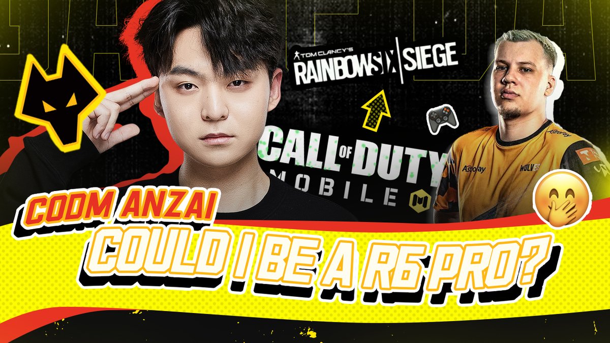 WolvesEsp_Fans's tweet image. Wolves CODM player Anzai has tried to play R6
How about his performance?
Click this video to have a look:youtu.be/4XbauRARjAE