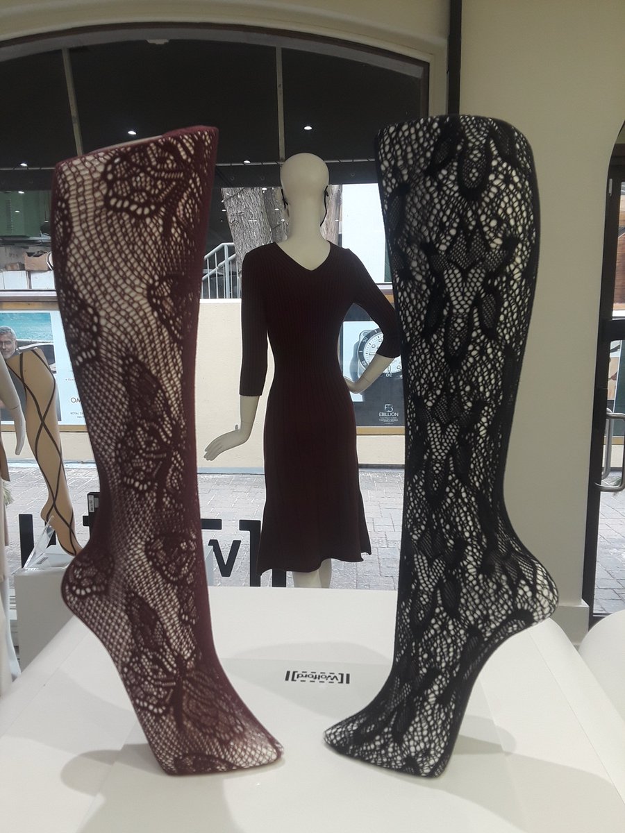 Fantasy Stockings on Twitter "At the Wolford shop"