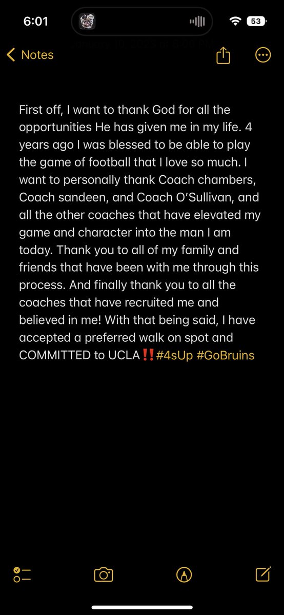 Kory Symington (@symingtonkory) on Twitter photo COMMITTED‼️🔵🟡 #4’sUp #GoBruins #AG2G <a href="/GPSymington/">Gary Symington</a> <a href="/CoachDaviesPHHS/">Colby Davies</a> <a href="/HenryFootball1/">PHHS Football</a> <a href="/KUSIPPR/">Prep Pigskin Report</a> <a href="/SDPrepInsider/">SD Prep Insider</a> <a href="/BrandonHuffman/">Brandon Huffman</a> <a href="/GregBiggins/">Greg Biggins</a> <a href="/UCLAFootball/">UCLA Football</a> <a href="/CoachDrev/">Tim Drevno</a> <a href="/CutterLeftwich/">Cutter Leftwich</a> COMMITTED‼️🔵🟡 #4’sUp #GoBruins #AG2G <a href="/GPSymington/">Gary Symington</a> <a href="/CoachDaviesPHHS/">Colby Davies</a> <a href="/HenryFootball1/">PHHS Football</a> <a href="/KUSIPPR/">Prep Pigskin Report</a> <a href="/SDPrepInsider/">SD Prep Insider</a> <a href="/BrandonHuffman/">Brandon Huffman</a> <a href="/GregBiggins/">Greg Biggins</a> <a href="/UCLAFootball/">UCLA Football</a> <a href="/CoachDrev/">Tim Drevno</a> <a href="/CutterLeftwich/">Cutter Leftwich</a>