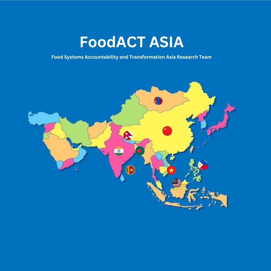 FoodActASIA's tweet photo. FoodACT Asia
@FoodActASIA
Food Systems Accountability and Transformation Asia Research Team 
#foodACTASIA https://t.co/rewat6bzbQ
