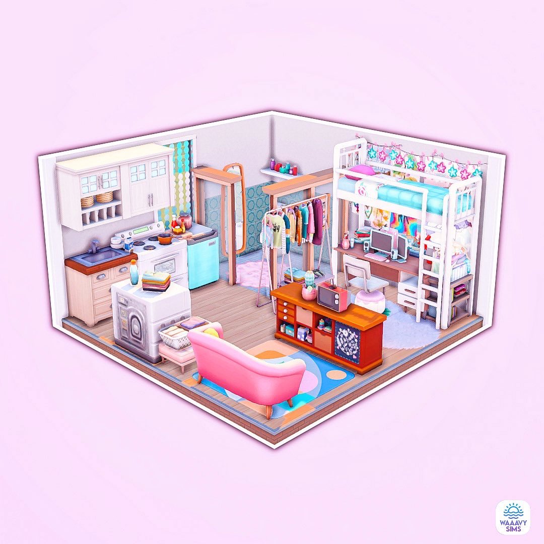 waaavysims's tweet photo. #ArtToBuild Cluttered Studio✨💗 #TS4 #ShowUsYourBuilds https://t.co/XWxkonUuqp