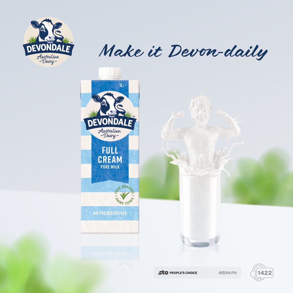 #Devondale Full Cream Milk is packed with essential nutrients that helps to keep kids #Healthy & #Active for longer!

📍STO People's Choice 
#DairyGoodness #Devondaily 🍃