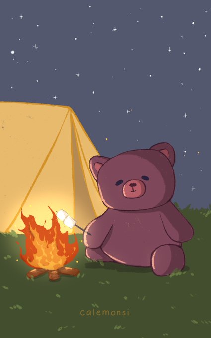 「campfire」 illustration images(Latest)｜4pages