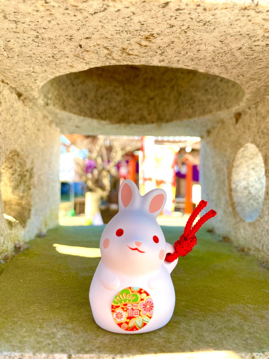 monpenchan333's tweet photo. #御朱印  #うさぎ ＃幸せの鈴 https://t.co/0nNUpmGBdh