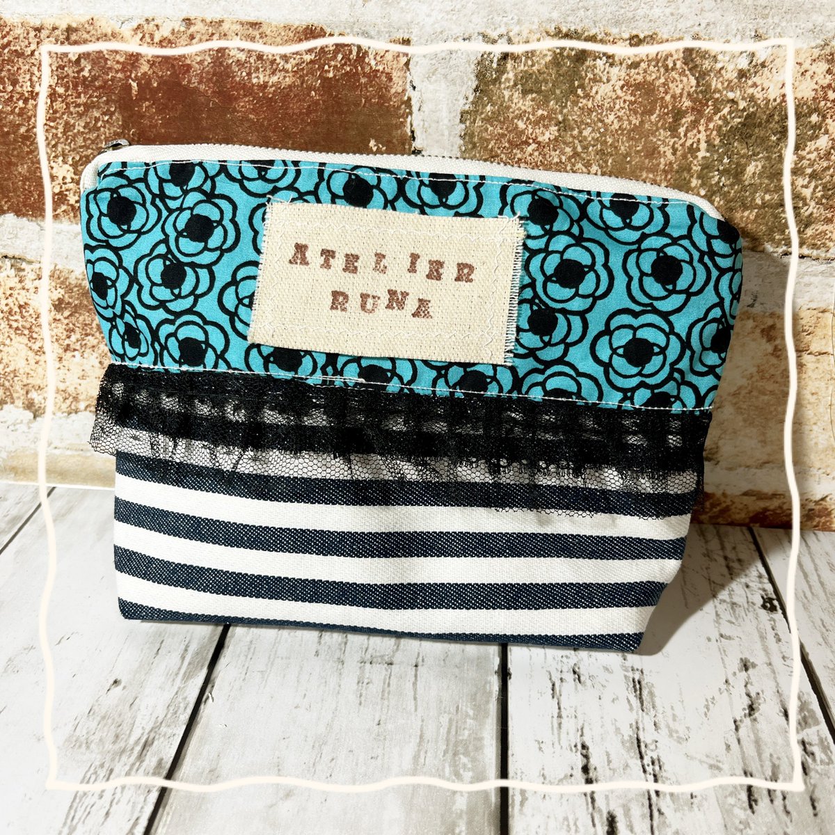 runako_shop's tweet photo. デニムとレースのポーチ
(*´﹀`*)
⁡
 #ハンドメイド
 #ハンドメイド好きな人と繋がりたい
 #atelier_runa https://t.co/zBXy0CqVx0