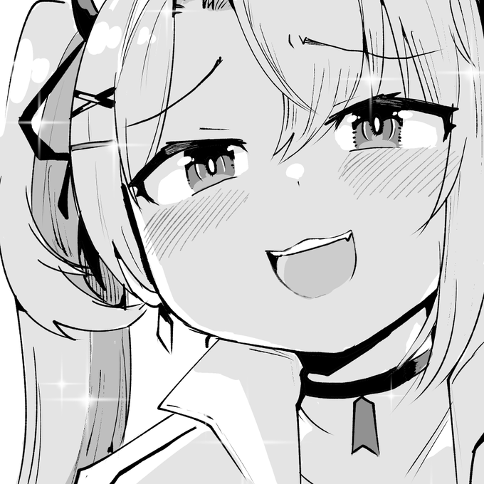 #しあーと ガチ恋距離のたすかりがあったので猫口の向こうに歯が見えるのいいよね・・・ 