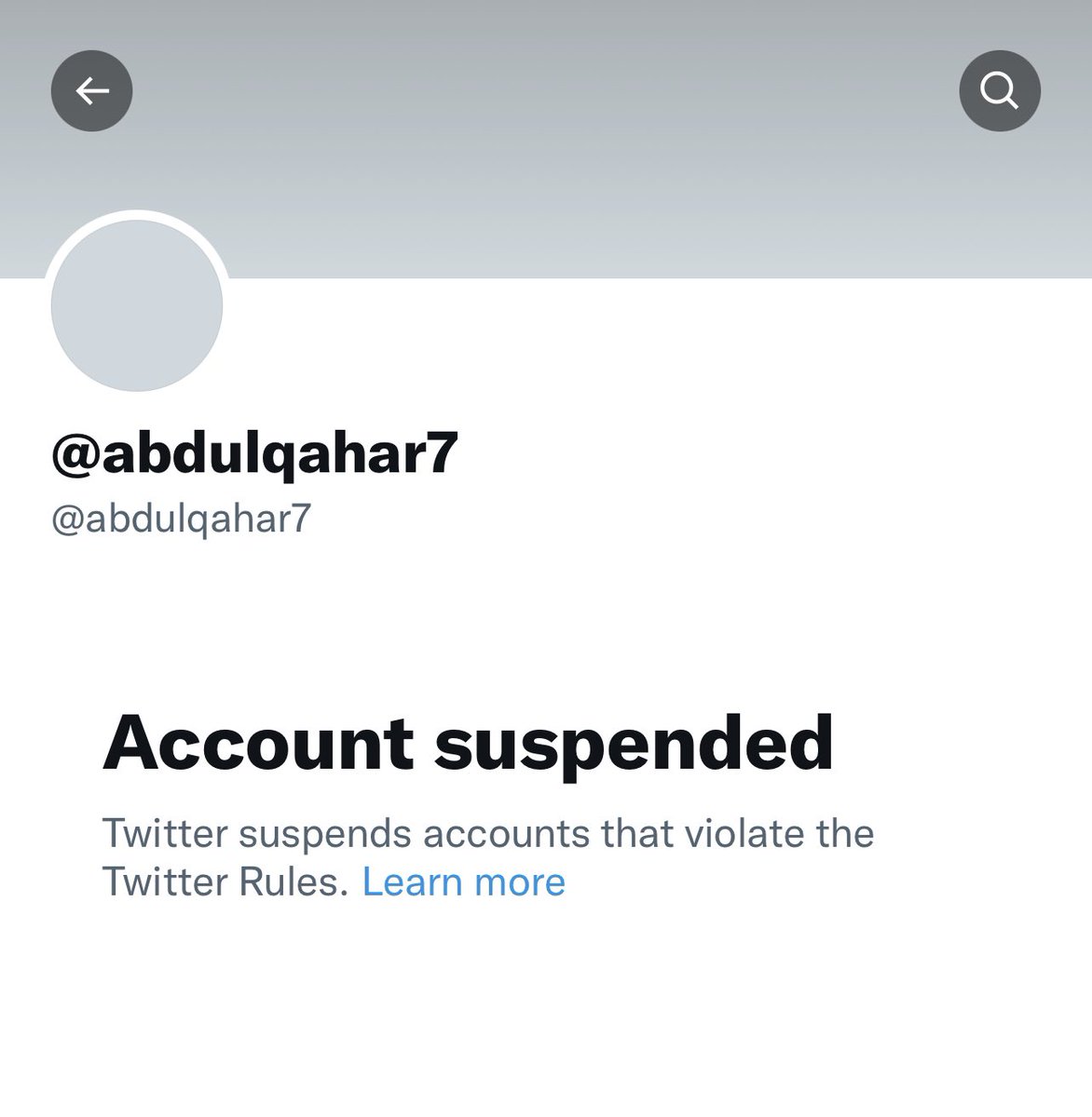 Dear @Twitter & @TwitterSupport please reactivate @abdulqahar7 account.
He didn’t violated any laws.
He is a #HumanRights activist and struggling for #WomenRights in Afghanistan where #Taliban regime ban #WomenRights
Please @elonmusk help us.

#AllOrNone