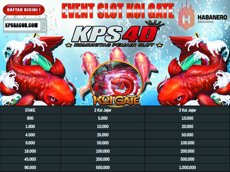 bandaslothoki's tweet photo. MANCING IKAN KOI BERHADIAH DI KPS4D !!! MARI DAFTARKAN AKUN DI KPS4D SEKARANG !!! 
#KPS4D #BuMega #CIPUNGHAJIOKA #pagii #nabrak #JokowiMajuBersamaIndonesia #morningg #jakartaselatan #Pekanbaru #Medanpijat #FYP #fypシ #viralindo #viralvideo #riau #papuaviral #sambel #AFFCup2022 https://t.co/UaqUdjvg3R