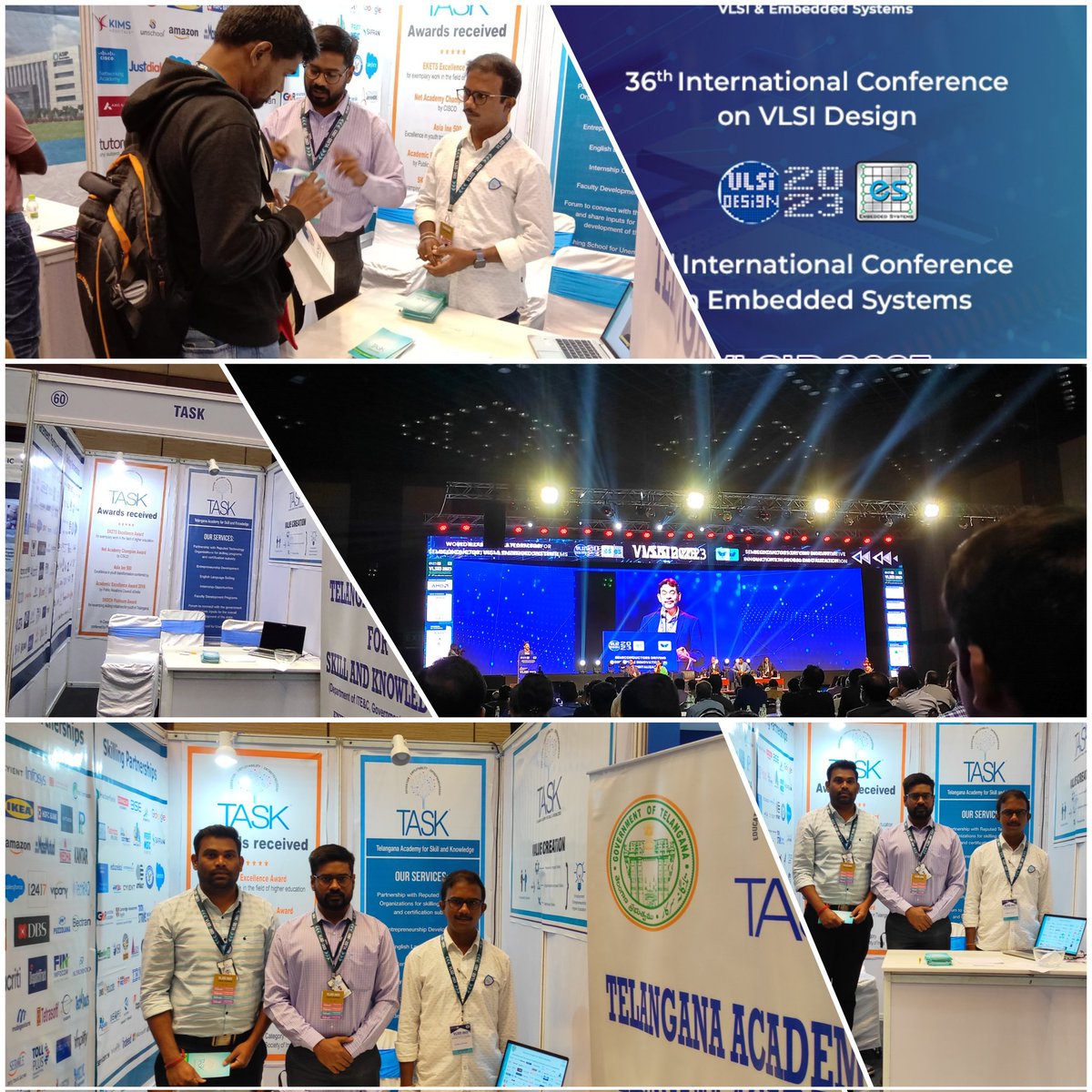 KumarShaju's tweet image. It&apos;s an immense pleasure to be a part of 36th International conference on VLSI Design &amp;amp; 22nd International conference on Embedded Systems
@taskts representing Skilling initiatives to bridge the gap between #academia and #Industries 
#vlsid2023 #internationalconference #skill
