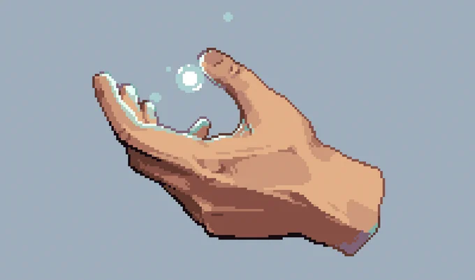 I'm Franek. Little squares make me go Oh YeeeeCurrently trying to draw 100 hands in 100 days#portfolioday #pixelart 