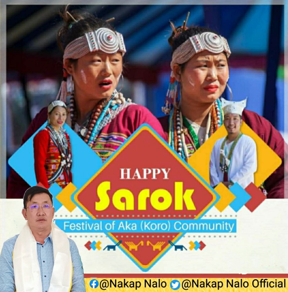 My warm greetings and best wishes to the #AkaCommunity on the auspicious occasion of the #SarokFestival2023! May this happy occasion bless all with peace, prosperity and happiness!