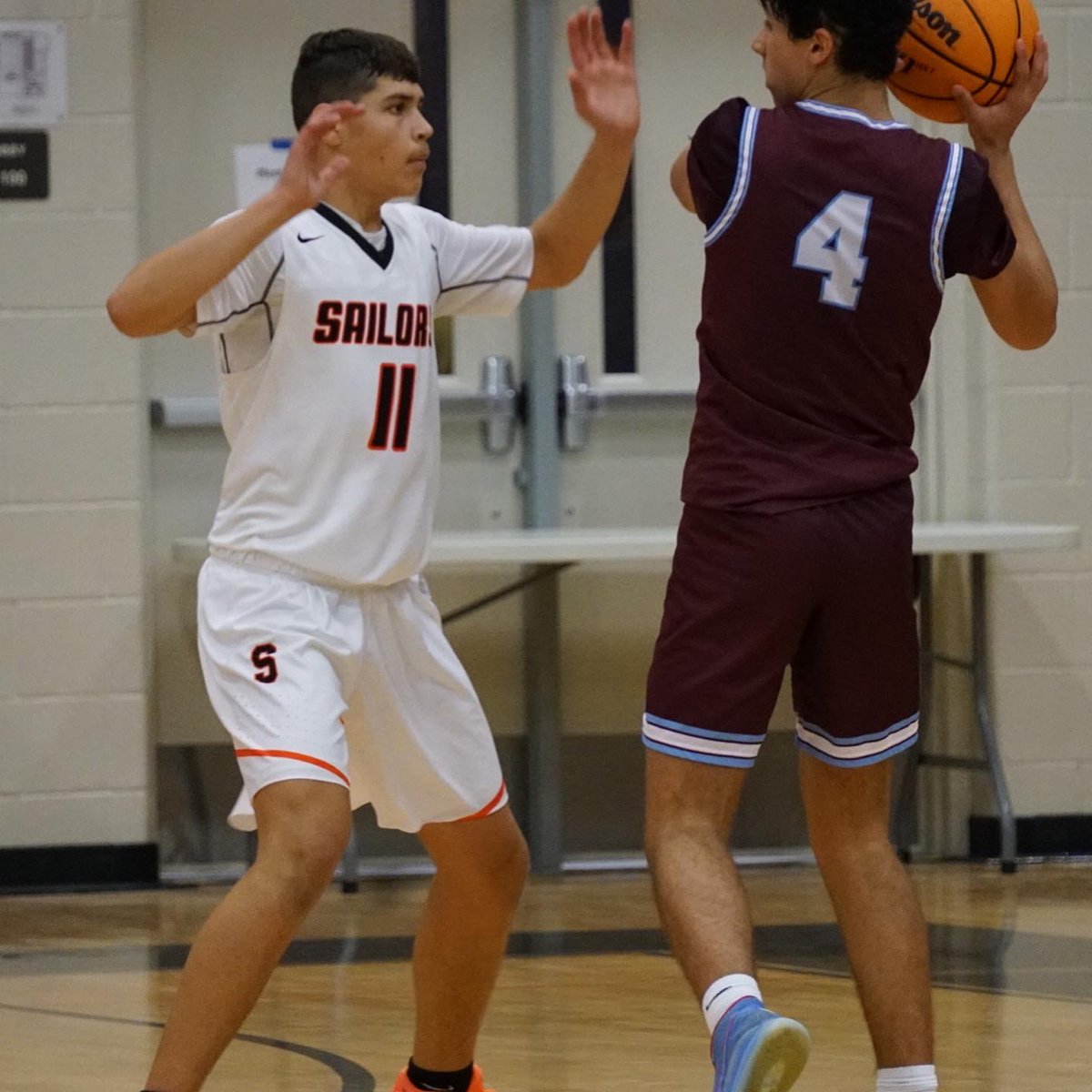 SHSsailorsbball's tweet photo. Sailors Sweep the Rams! Good district win as the Sailors improve to 14-3 on the season! #BuildingShips #sarasotabasketball https://t.co/sIZTzK9A7R