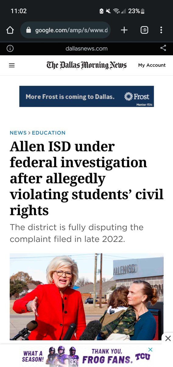 Allen High School Commentary tweet media