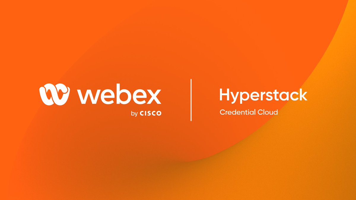thehyperstack's tweet image. BIG news! 📢 Today, we're excited to share that we're now
available on the #WebexAppHub
Enjoy all the things you love about Hyperstack Digital Credentials, directly
within @Webex
Go try it today: apphub.webex.com