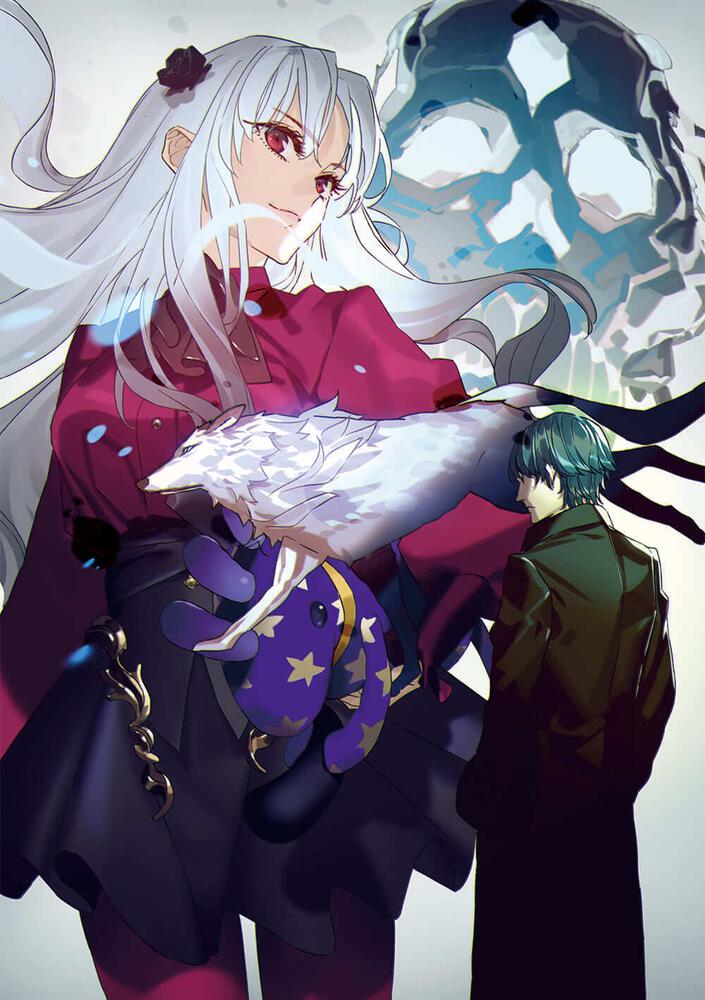 「Cover for "Fate/Strange Fake" light nove」|Karsのイラスト