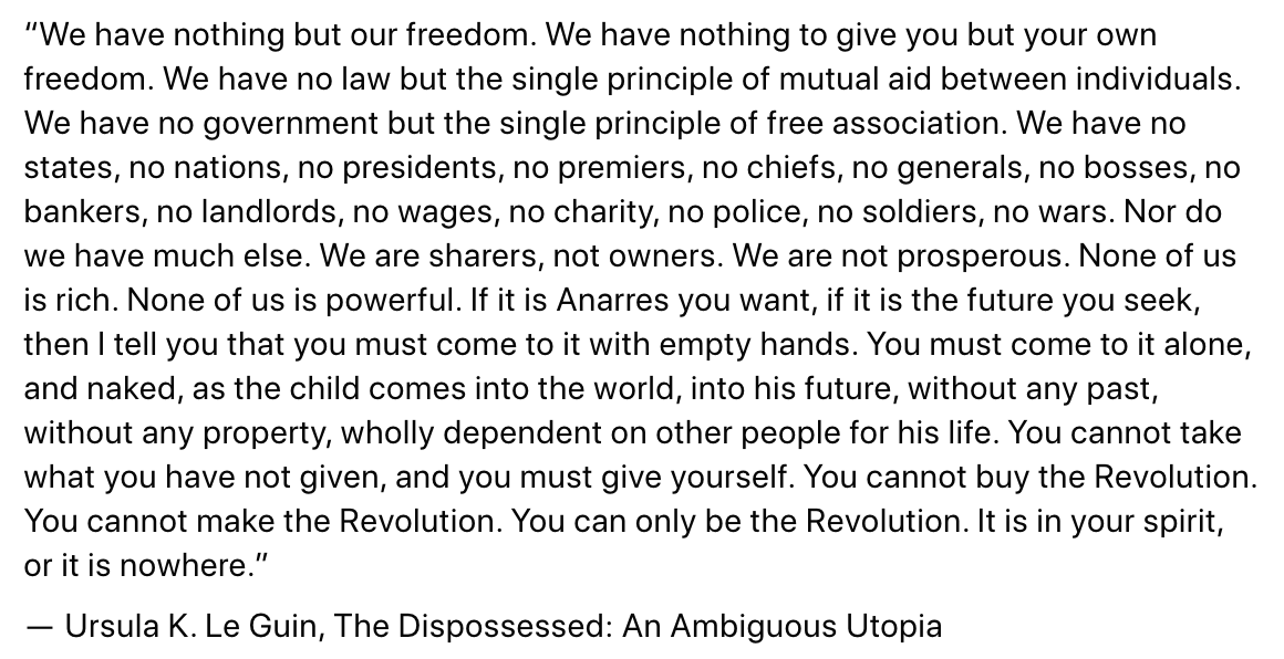 justonky's tweet photo. #LeGuin #UrsulaKLeGuin #Socialism #Anarchism https://t.co/dqaEWDJck6