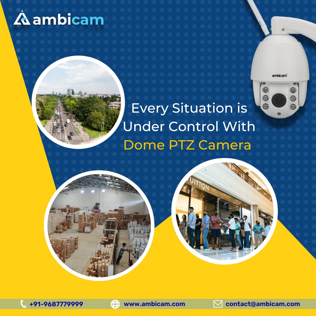 TheAmbicam's tweet photo. 4G Dome PTZ cameras work 24/7 via the cloud to help you monitor every minute of the day. Order your very own Ambicam 4G dome PTZ smart cameras today.
👉https://t.co/ui7Djm89yB
#ambicam #ptzdomecamera #cctvcamera #4gcamera #security #cloudcctvcamera #cctv https://t.co/8pwh028rHG