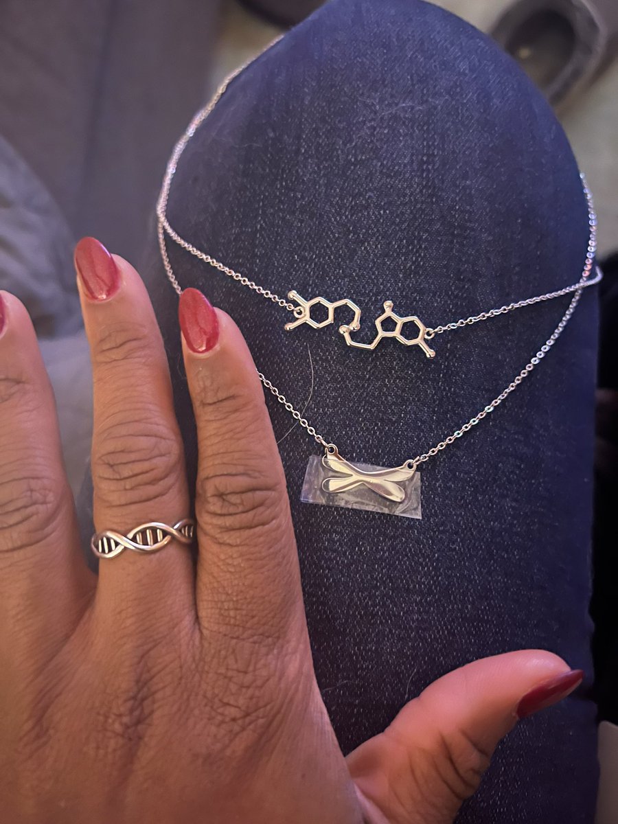 Got these pieces just in time for my next unit. Can’t wait to wear them. #nerd #biology #teacher #DNA