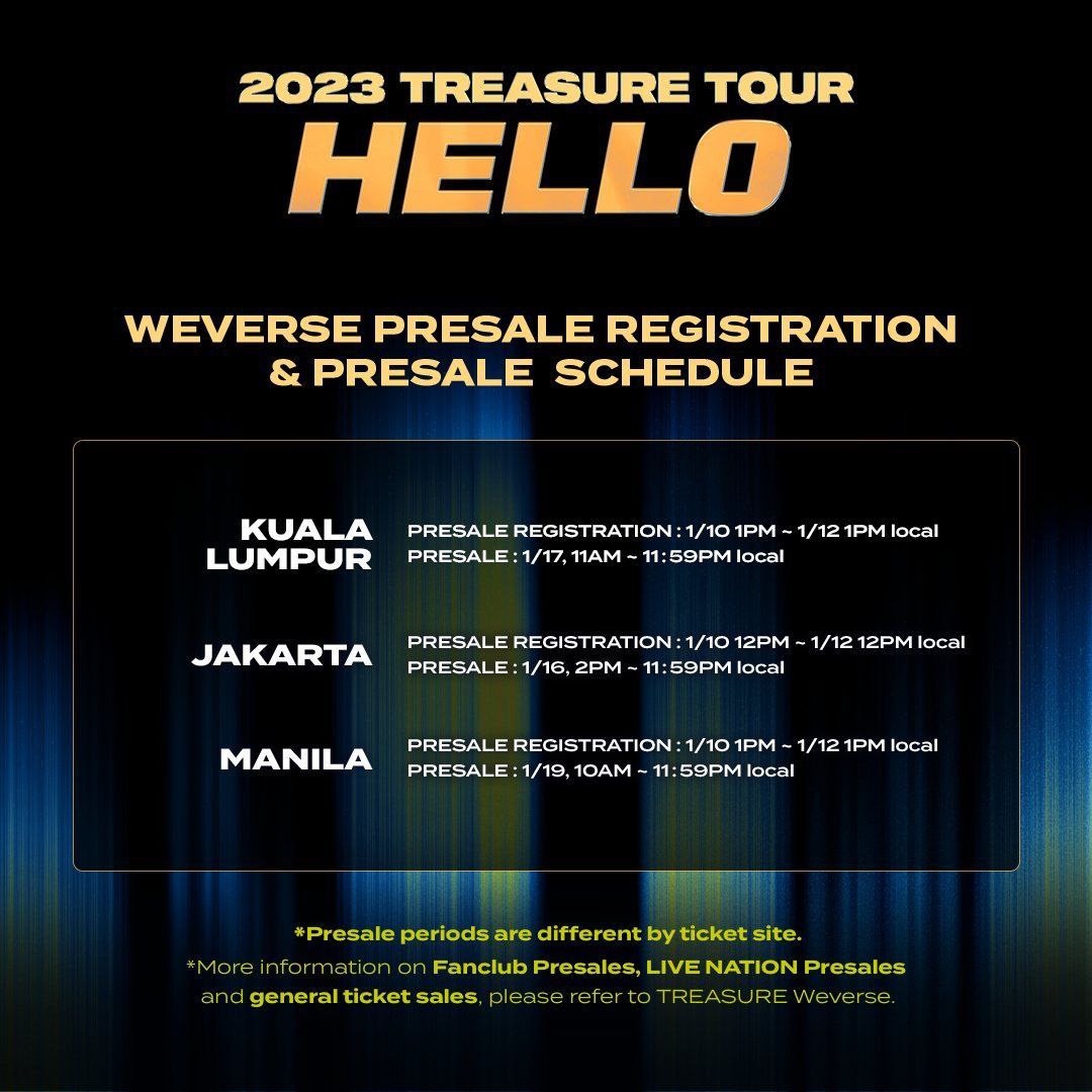 Seatplannya Treasure in Malaysia, udah keluar nih yang mau jastip tiketnya boleh banget yaa