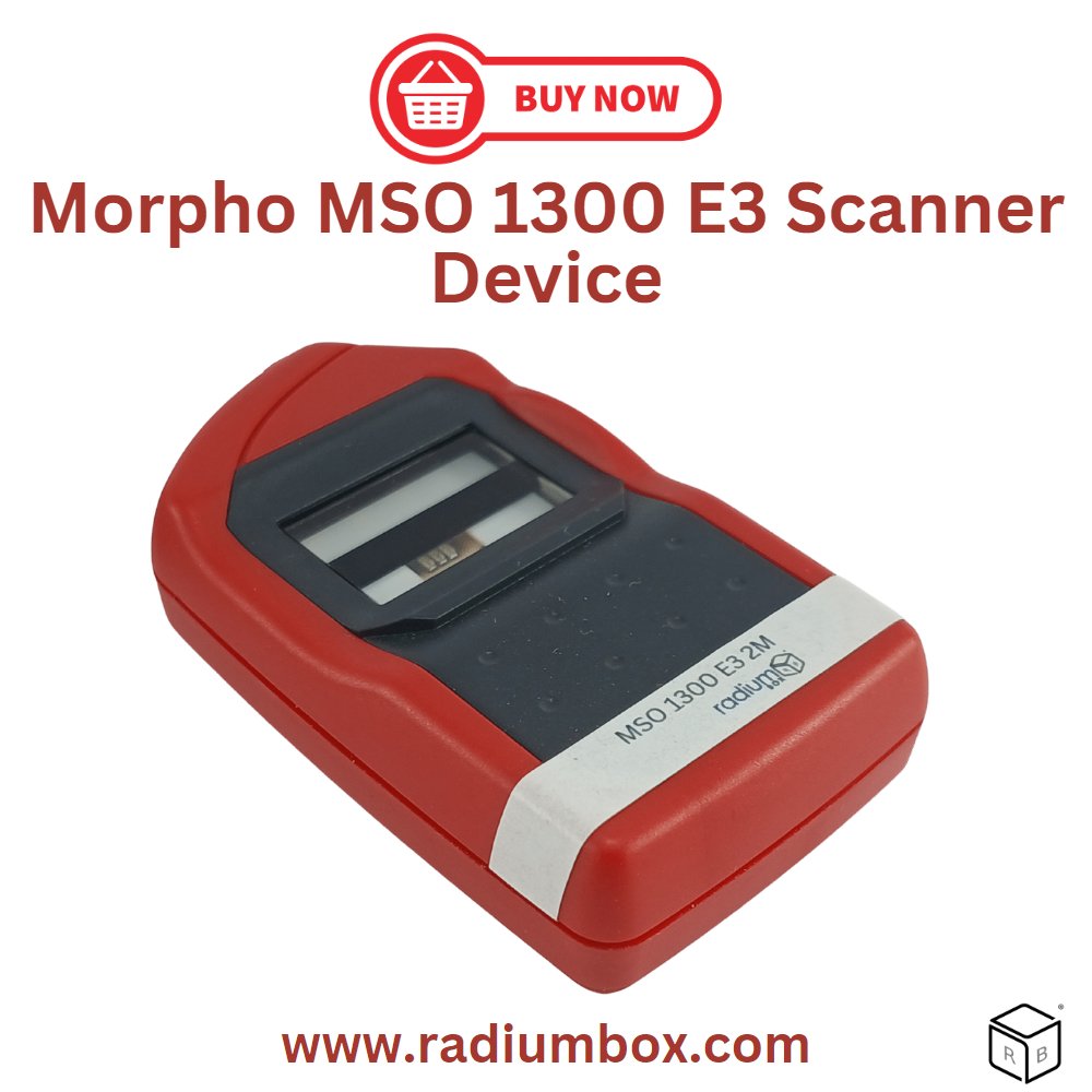Radium_Box's tweet photo. Morpho MSO 1300 E3 Biometric Scanner at the best price with installation support

Buy link - https://t.co/XJs6LcBhH4

Visit the website - https://t.co/OUrdMow6gx 

#morpho #1300E3 #morphodevice #mso1300 #fingerprintscanner #biometric #radiumbox https://t.co/nnj9OJGvmS