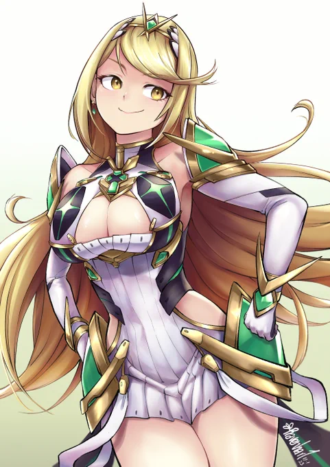 Mythra/ヒカリ #Xenoblade2 