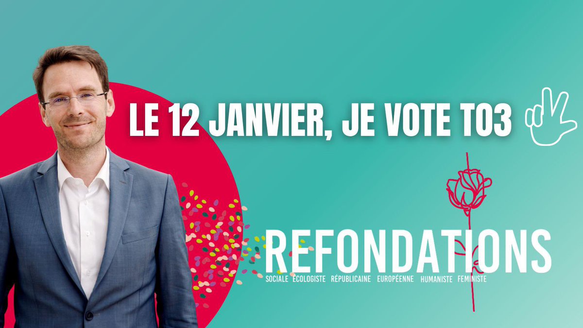 tonyjarnosse's tweet photo. Demain c’est le #CongrèsPS après 5 années où nous n’avons pas su convaincre les français, il est temps de #Refonder le PS et la gauche. Bâtir l’espoir pour la France d’un retour du progrès social.
Demain je vote #TO3 @NicolasMayerNMR @lamiaela @claire_fita https://t.co/EkaChOWh9W
