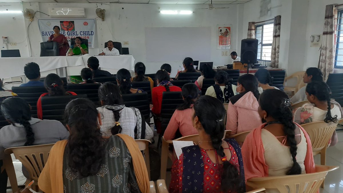 Awareness Programme on PC&PNDT Act andSave the Girl Child Norm among MLHPs at Vizayanagaram District, AP. on 11.01.2023.