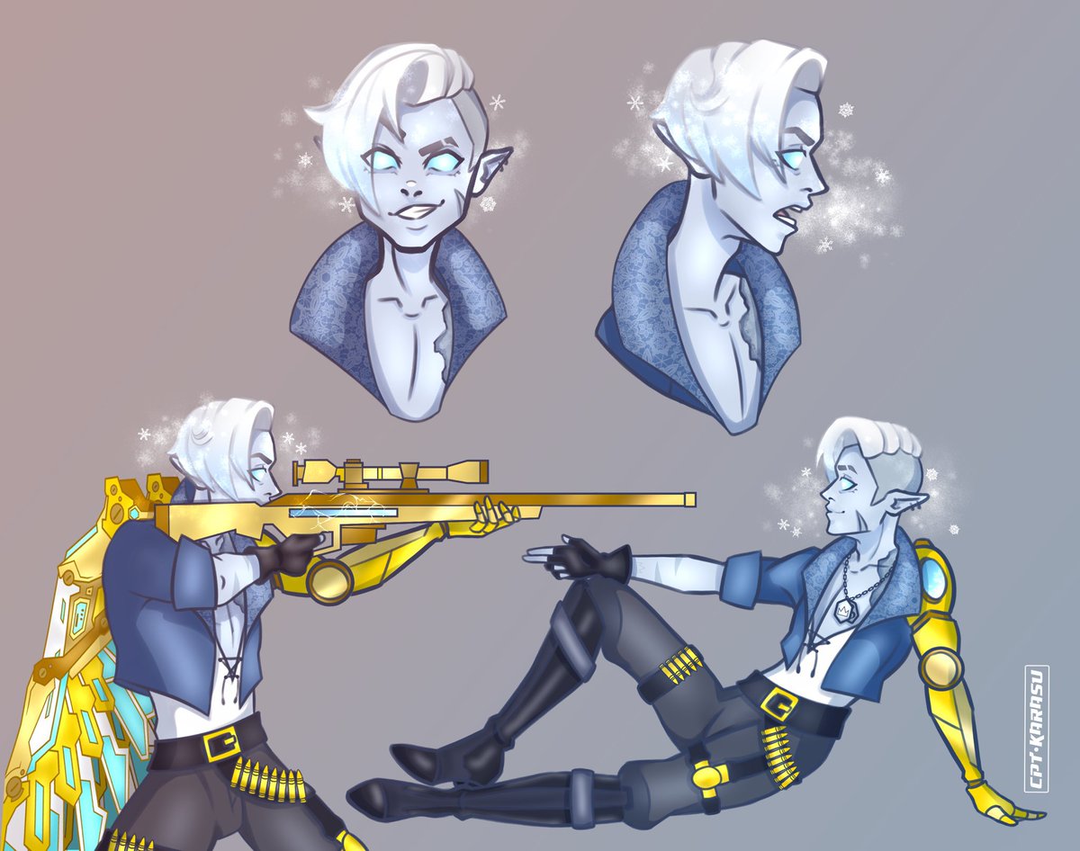 cptKarasu's tweet photo. Good morning #portfolioday 

Really proud of my work over the last year! I specialise in character design, and have loved experimenting with different styles for my various TTRPG characters! #characterart 

Contact: DM me! ✉️
See more: https://t.co/ASq7s6sArS ✨ https://t.co/tjV5SIEhiS