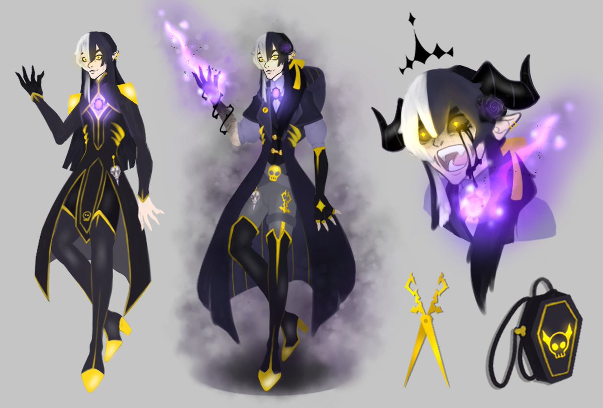 cptKarasu's tweet photo. Good morning #portfolioday 

Really proud of my work over the last year! I specialise in character design, and have loved experimenting with different styles for my various TTRPG characters! #characterart 

Contact: DM me! ✉️
See more: https://t.co/ASq7s6sArS ✨ https://t.co/tjV5SIEhiS