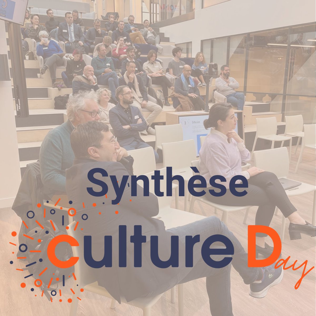 opendata_fr's tweet photo. OpenDataFrance accueillait en décembre 2022 le premier Culture D-ay, un évènement qui a mobilisé l'intelligence collective autour des enjeux de la culture des données. Retrouvez dès maintenant la synthèse de cette journée ▶️ https://t.co/eSqKSclvLk https://t.co/tjjE0MVsfz