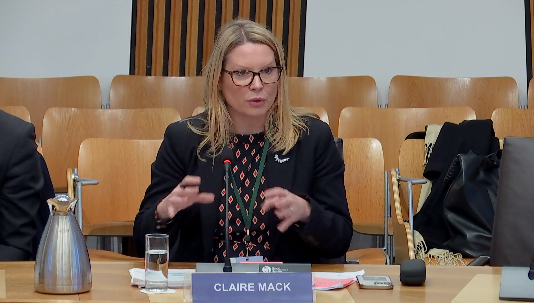 ScotRenew's tweet photo. Our CEO Claire Mack is giving evidence to @ScotParl Economy and Fair Work Committee @SP_Economy this morning on how our industry is working to ensure the workforce of the future is in place when we'll need it https://t.co/MKwY1hbqyR