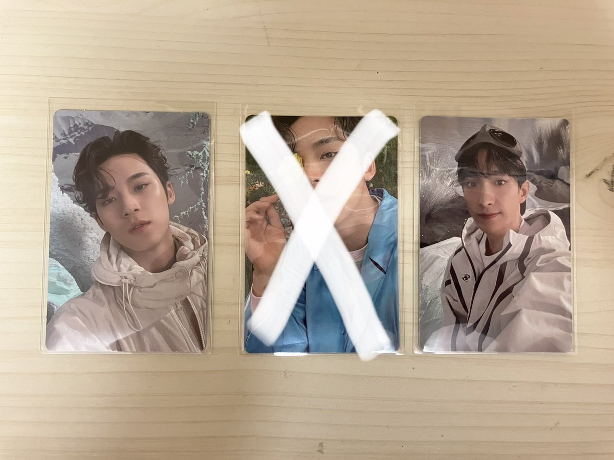 oing_bbb's tweet photo. 민규 도겸 포카 양도합니다
도겸 미세하자 ( 공장하자 ) 있습니다 (사진 있습니다)
모든 포카 인증 원하시면 해드려요
민규 - 0.4
도겸 - 0.2
지에스 반택 - 1600원
준등기 - 1800원
편택 ❌ 
편하게 연락주세요 https://t.co/UtxpKRmZhq