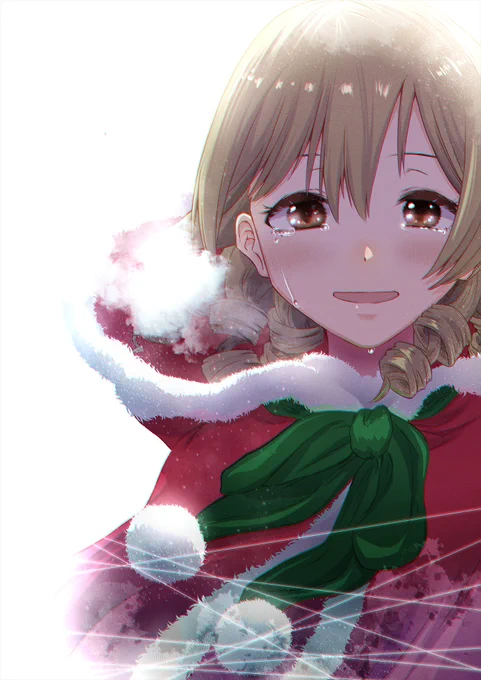 #シンステ のサークルカットにもしたので、『幻冬公演 人造サンタクロース』表紙イラストの公開です! まずは2/5の #おと森 が公演初日(頒布)となります!いよいよ一か月を切り稽古も佳境を迎えております。どうかどうか、多くの方の手にとっていただけますように…!! 
