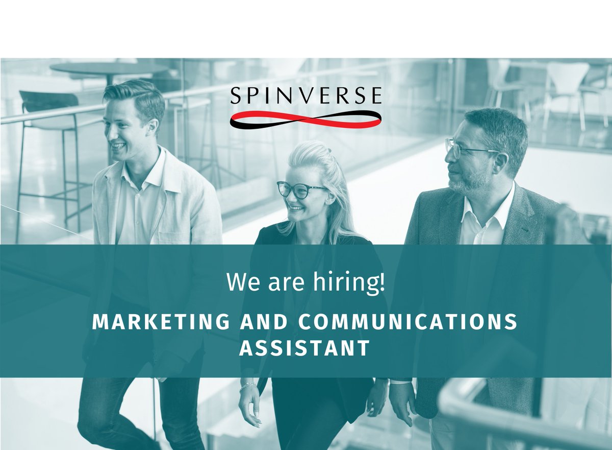We are #hiring! Combine your #communication and #marketing skills with solving global challenges in an international working environment! Join Spinverse, the Nordic leader in #innovation #consulting, helping customers grow through #publicfunding. Apply:  spinverse.com/careers/