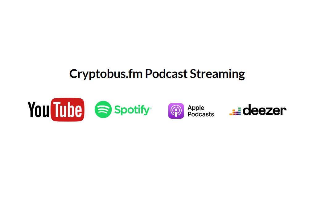 Cryptobus_FM's tweet photo. 🎙️Future streaming platforms
Spotify:
https://t.co/xqXe0iGHX0
Apple: https://t.co/WX0PCrk61G
Deezer: https://t.co/o9esAaIrBb
Youtube: https://t.co/ecL9eAKBRy
✅ Subscribe, thx
We always publish first on Youtube, then on the platforms from above. #cryptobus #podcast #streaming https://t.co/sLzzQpNoBk
