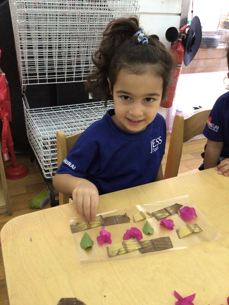 This week we have been exploring pattern in our environment.#JESSJumMathematics #EYFS #JESSJumLearning