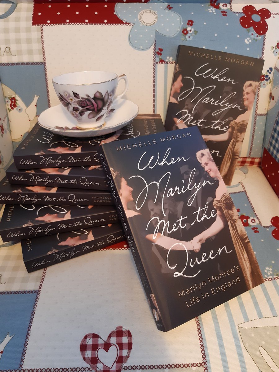 Did you hear about the new royal-related book out this week? No silly, not that one! This one! 😄 The paperback version of When Marilyn met the Queen is out tomorrow.🥰 <a href="/BooksByRobinson/">Robinson Books</a>
#marilynmonroe #thequeen #theroyalfamily #books #reading #London #England #harry #royal