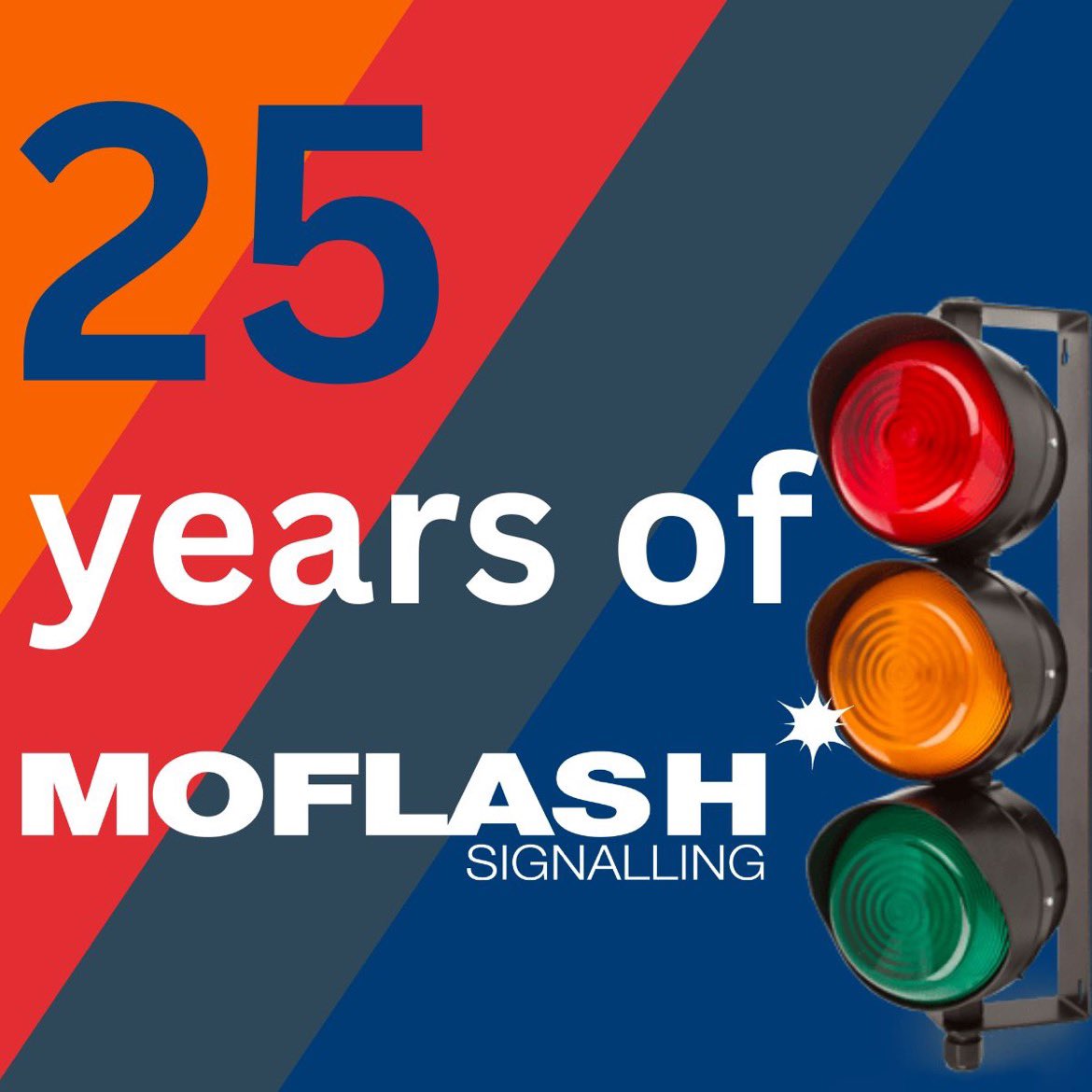 moflashUK's tweet photo. January sees us celebrating 25 years of manufacturing warning signals!

View the full story on our LinkedIn👀 https://t.co/DTOLhdU4Ex