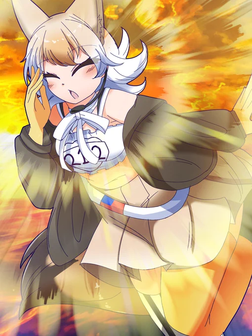 HOWLING!#けものフレンズ #けもV#coyoart 