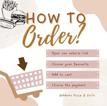 Adam_Pizza_'s tweet photo. Here’s a sprinkle of knowledge of how u can order from us!!!! So go ahead and try it out:D

#Food #pizza #yummy #bestfoodintown #delicious https://t.co/fyj6yjkG3r