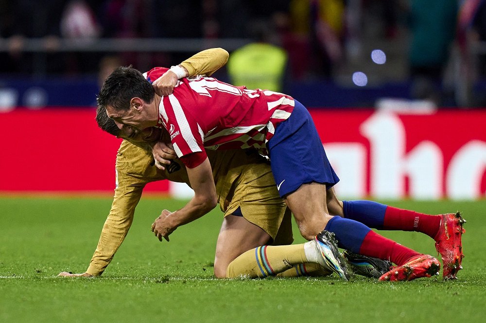 Rondeando8tv's tweet photo. 🔴ÚLTIMA HORA | Dos partits de sanció per a Ferran Torres i Savic per la seva lluita grecoromana al passat partit Atlético de Madrid - Barça. Ho compliran a la lliga https://t.co/3JpQstVOwa